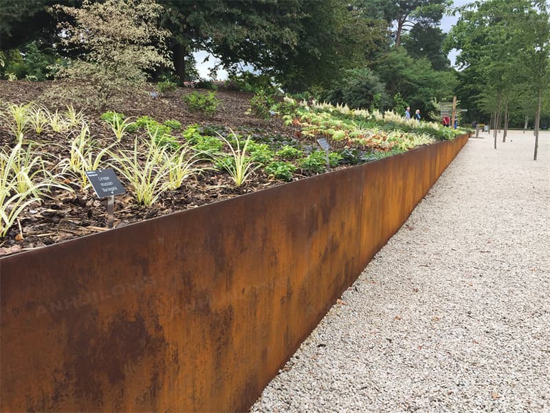 economic and durable corten steel garden gate For Municipal Projects